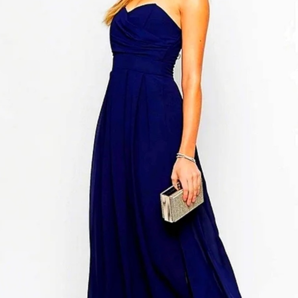 NWT TFNC London Navy Blue Dress